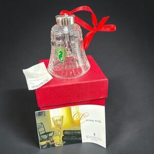 Waterford Crystal Millennium Bell Ornament 106958 Retired 2000 Germany with Box